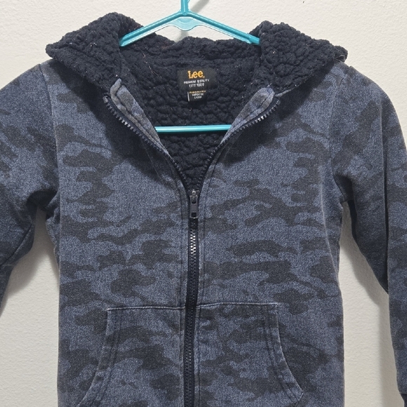 Lee Kids Hoodie - Dark Camo - Picture 2 of 2